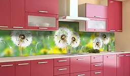 Кухонний фартух Квіти Зелений 60х250 см Happy Pocket Z181391 - мініатюра 2
