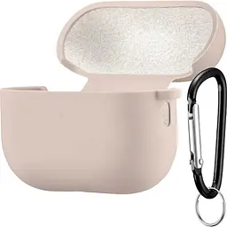 Чохол Silicone Case + Carbine для Apple AirPods Pro 2 Stone [103843] - мініатюра 1