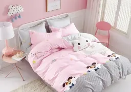 Комплект постільної білизни з компаньйоном R7624 pink