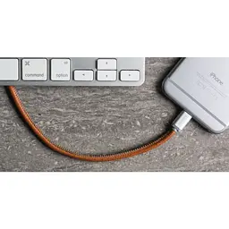 Кабель USB-A to Lightning Plusus Lifestar Handcrafted Vintage Tan 0.25 м (LST2001025) - мініатюра 5