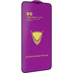 Захисне скло DK OG Full Glue для Apple iPhone XS Max/11 Pro Max black