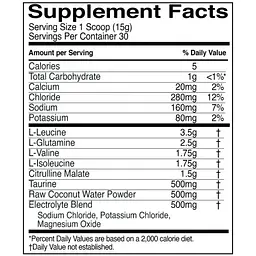 Комплекс амінокислот Rule 1 Train BCAAs + Electrolytes Апельсин 450 г  - мініатюра 3