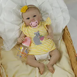 Колекційна силіконова лялька реборн reborn новонароджений пупс дівчинка немовля джульєтта Reborn Dolls det0018891