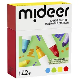 Набір маркерів Mideer 12 кольорів (MD1549)