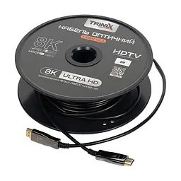 Кабель HDMI V2.1 оптичний 25м Trinix (AOC-HDMI8k-25m) (74-00145) - мініатюра 4