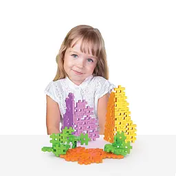 Конструктор-головоломка Dede 128 елементів (3905) - мініатюра 4