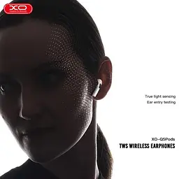 Навушники бездротові XO Q5 Pods bluetooth headset білі - мініатюра 3