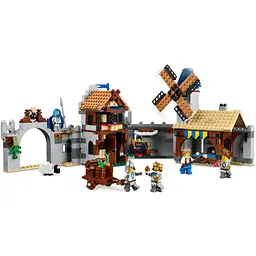 Конструктор LEGO Creator Середньовічний замок із лицарем на коні 1371 деталь (31168) - мініатюра 4