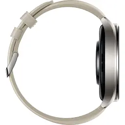 Смарт-годинник Xiaomi Watch 2 Titan BHR9306GL Gray Case White Leather Strap (1093970) - мініатюра 5