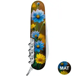 Ніж Victorinox Spartan Ukraine 91мм 13функ Золота пташка - мініатюра 3