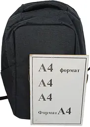 Рюкзак міський Live in style 25L, темно-сірий, для ноутбука, з захистом від крадіжки - мініатюра 10