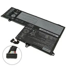 Батарея для ноутбука Lenovo L19L3PF8 (ThinkBook 14-IML 14-IIL 15-IIL 15-IML) 11.1V 4050mAh 45Wh Чорний