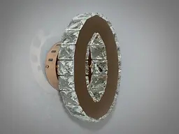 Світильник настінний LED Diasha 9604G, 6W, 330 лм, золото, кришталевий, дизайнерський стиль, IP20 - мініатюра 3