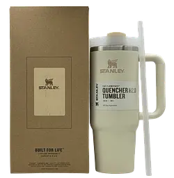 Термокухоль Stanley Quencher H2.0 Tumbler з неіржавкої сталі Beige 0,88 л KT7002008
