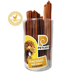 Ласощі для собак Petlux жувальна паличка курка (ціна за 1 шт)