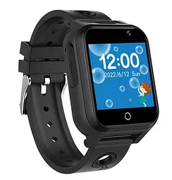Розумний дитячий годинник Lemfo A9 з GPS, сім картою, 4G LTE, подвійною камерою, прослуховуванням, ліхтариком, відеозвʼязком, 8 ГБ пам'яті та кнопкою SOS Рожевий 
