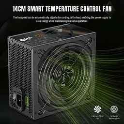 Блок живлення GameMax GP 650B 650W 80+ Bronze (GP 650B) - мініатюра 8