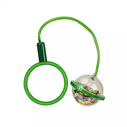 Скакалка на ногу SA 1003, на блістері (6974815661302) зелений