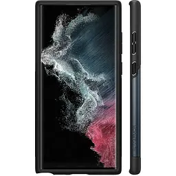 Чохол із підставкою Spigen Slim Armor для Samsung Galaxy S22 Ultra Slate ACS03944 - мініатюра 10