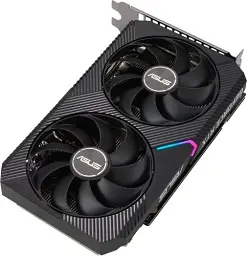 Відеокарта GeForce RTX 3050, Asus, DUAL OC V2, 8Gb GDDR6, 128-bit, DVI-D/HDMI/DP, 1852/14000 MHz, 6-pin (DUAL-RTX3050-O8G-V2) - мініатюра 6