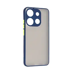 Чехол-накладка для TECNO Spark Go 2023 (BF7), Frosted Matte, синий, противоударный чехол с защитой всего корпуса, термополиуретан TPU + поликарбонат PC, ArmorStandart (ARM72395)