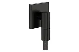 Шлангове під'єднання Hansgrohe FixFit Fine E зі зворотнім клапаном brushed black chrome 28883340