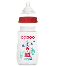 Пляшечка для годування Baboo Морський маяк, 250 мл (90406) - мініатюра 2