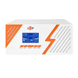 ДБЖ з правильною синусоїдою 12V LPM-PSW-1500VA (1050Вт) White - мініатюра 2