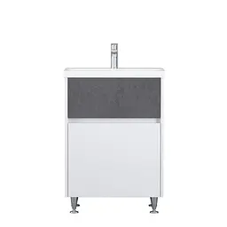 Тумба підлогова AM.PM GEM S 60 см з умивальником M91-FSX0602-WC0602BF38