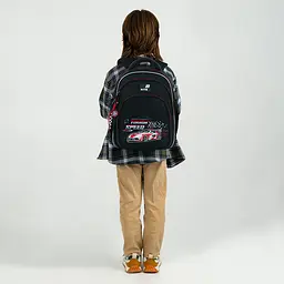 Рюкзак для початкової школи Kite Education 763S Speed Racer Чорний (K26-763S-2) - мініатюра 17