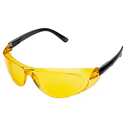 Окуляри захисні Sigma Python anti-scratch бурштин 9410631