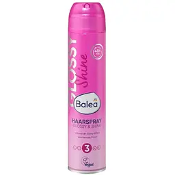 Лак для волосся Balea Glossy & Shine №3 для глянцевого блиску, 300 мл