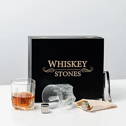 Подарунковий набір Whiskey Stones "Сталевий" №2 Selecta - мініатюра 5