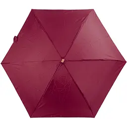 Жіноча складана парасолька механічна Art Rain 93 см бордова