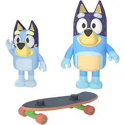 Ігровий набір 2 фігурки Bluey Скейтборд (125400)