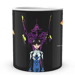 Кухоль GeekLand Evangelion Євангеліон Аска Сіндзі EVA 002.32 330 мл білий - мініатюра 2
