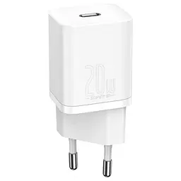 МЗП Super Si Quick Charger PD20W (1USB-C) (CCSUP-B) Білий Baseus teh0029614