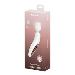 Вібромасажер Satisfyer Wand-erland, 30 см (білий) - мініатюра 8