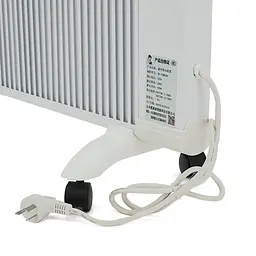 Конвектор Voltronic Nuankang NK-TXW600 електричний LED-дисплей, електронний термостат, 220V0.6kW, 5-10 м², Box + перехідник на євророзетку - мініатюра 3