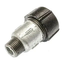 З'єднання затискне Gross QA з переходом на ЗР чавун Ø 15 мм 1/2″ 30412 - мініатюра 2
