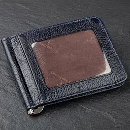 Практичний затиск для чоловіків на магніті ST Leather 18939 синій