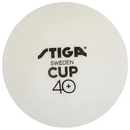 М'ячі для настільного тенісу Stiga Cup ABS 12 шт (1110-2510-12) - мініатюра 1