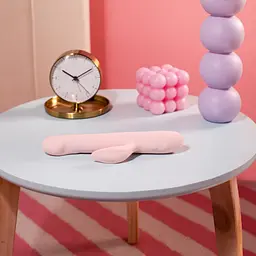 Вібратор-кролик із пульсацією Good Vibes Only - SHAI Thrusting Vibrator Soft Silicone - Pink, 3 мотори - мініатюра 11