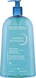 Гель для душу BIODERMA Atoderm Ultra Gentle зволожувальний для сухої та чутливої шкіри з дозатором 1 л - мініатюра 2