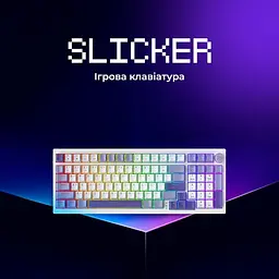 Бездротова клавіатура Proove Gaming Slicker (Ukraine Layout) - мініатюра 12