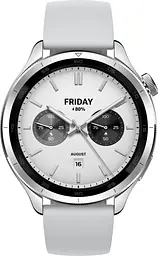 Смарт-годинник Xiaomi Watch S4 Silver (BHR9197GL) (Global Version)