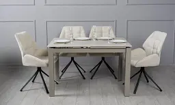 Стіл розкладний Prestol Ларс 1400/2000x800x750 бежевий - мініатюра 8