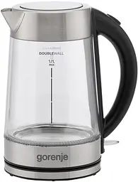 Електрочайник Gorenje K17GDWII 1,7 л сріблястий - мініатюра 2