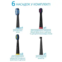Електрична зубна щітка Pecham Travel PC-080 Black - мініатюра 4