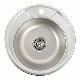 Кухонна мийка з нержавіючої сталі Valeso декор 450 (0,6/170 мм), Decor